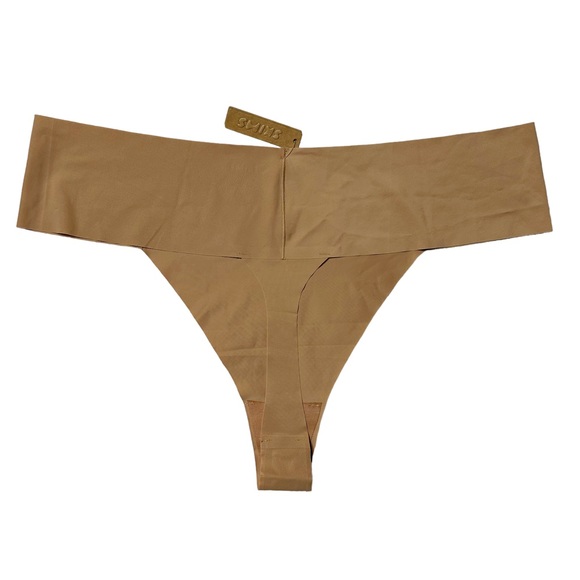 NWT Skims Naked Seamless Thong in Ochre Women’s 4X - Picture 3 of 7